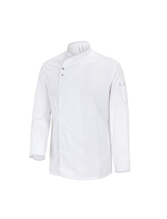 Trička, svetry & košile: Kuchařská bunda Lyon + bílá