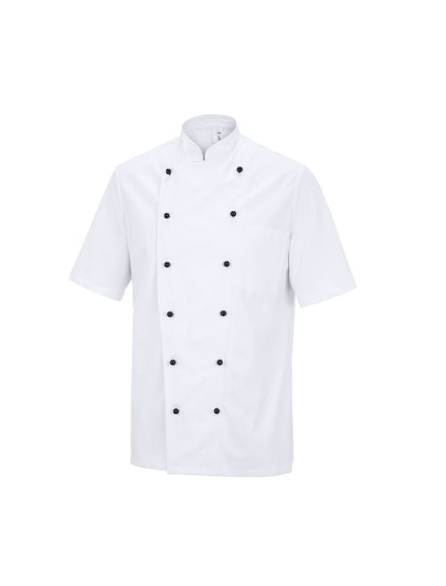 Trička, svetry & košile: Kuchařská bunda Budapešť + bílá