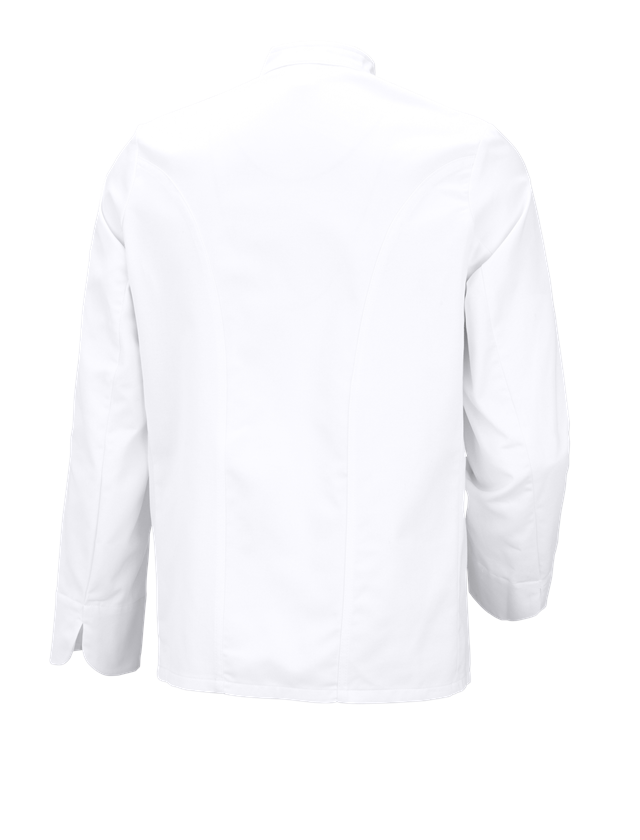 Trička, svetry & košile: Kuchařská bunda De Luxe + bílá 1