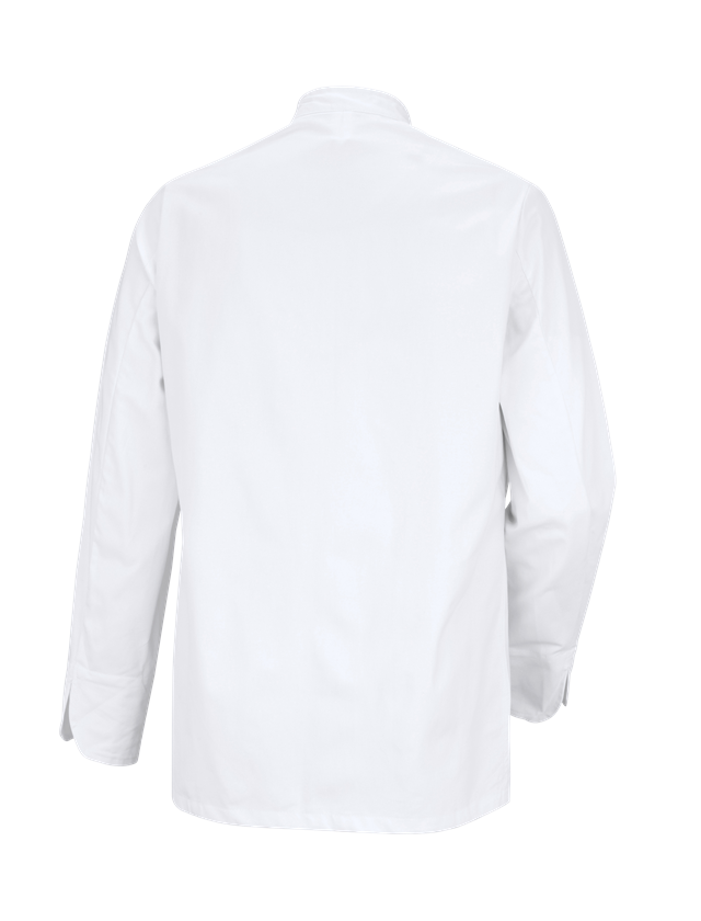 Trička, svetry & košile: Kuchařská bunda Warschau + bílá 1