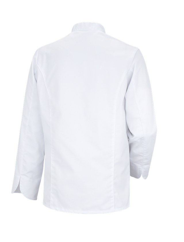 Trička, svetry & košile: Kuchařská bunda Le Mans + bílá 1