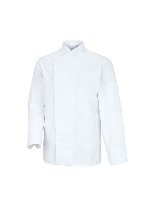 Trička, svetry & košile: Kuchařská bunda Le Mans + bílá