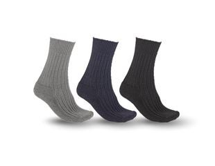 e.s. Pracovní ponožky Classic warm/high, 3-kusy