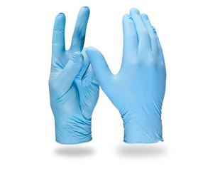 Jednorázové nitrilové rukavice Basic, bez pudru