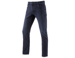 e.s. Zimní strečové džíny s 5 kapsami