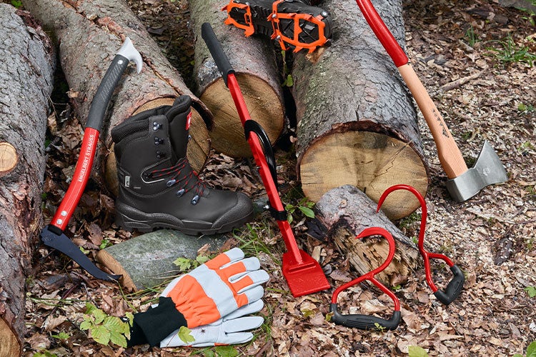Další vybavení pro bezpečnost práce při provádění lesnických prací